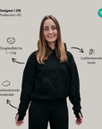 Hugz Signatur Tyngdehoodie
