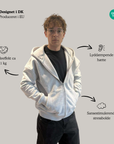 NYHED: Hugz Signatur ZIP Tyngdehoodie™ (forventet levering: 15-20 okt.)