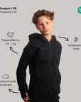 NYHED: Hugz Signatur ZIP Tyngdehoodie™ BØRN