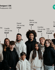NYHED: Hugz Signatur ZIP Tyngdehoodie™ (forventet levering: 15-20 okt.)