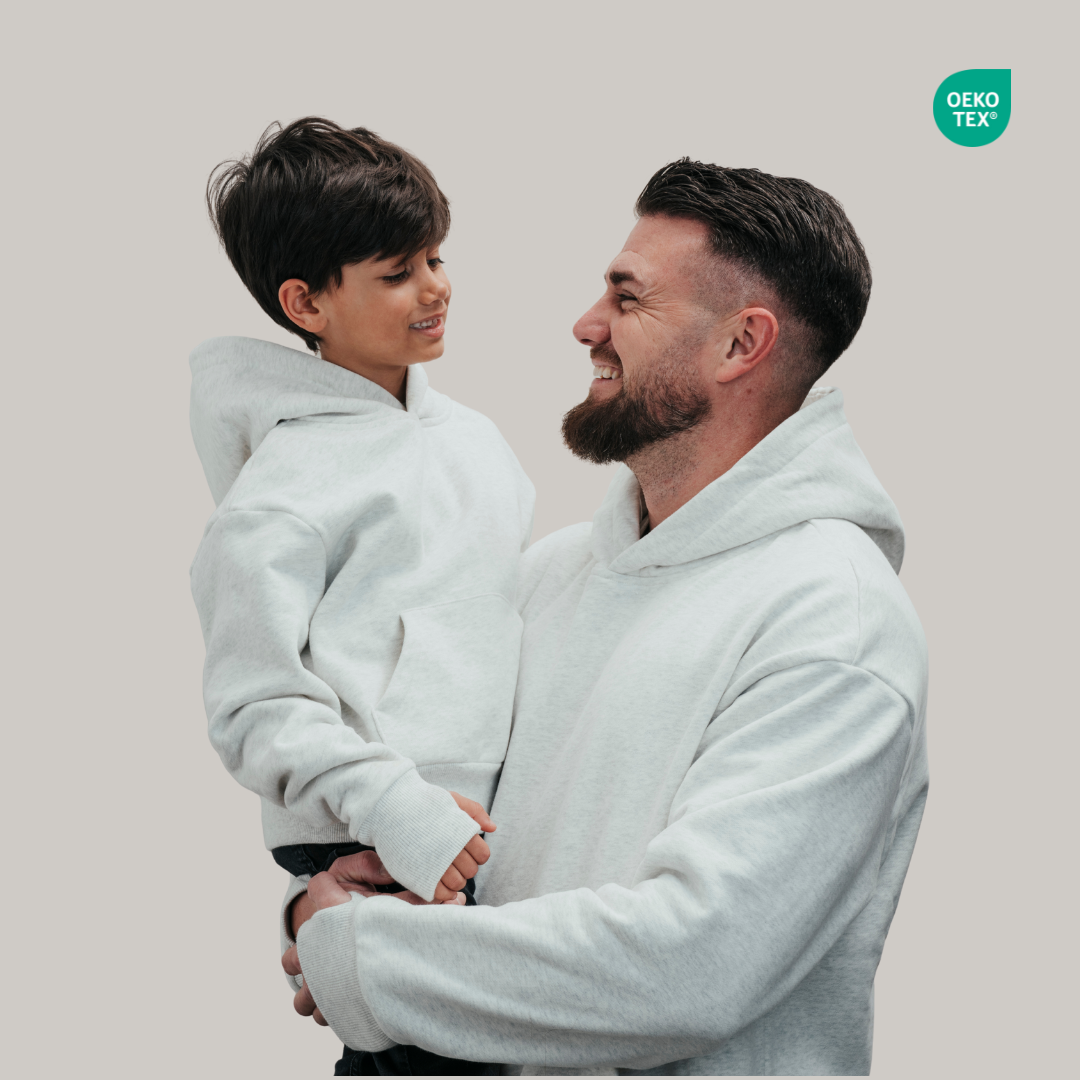 Hugz Signatur Tyngdehoodie - BØRN