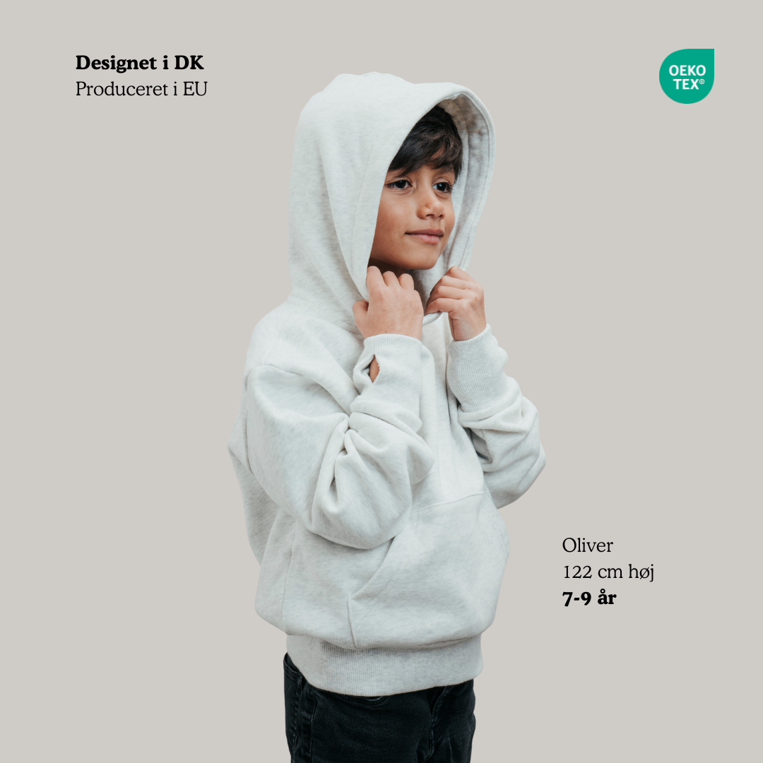 Hugz Signatur Tyngdehoodie - BØRN