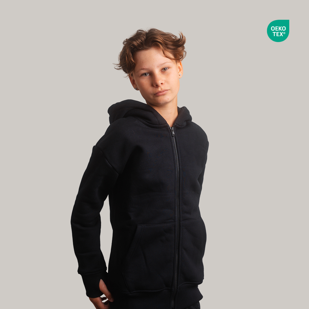 NYHED: Hugz Signatur ZIP Tyngdehoodie™ BØRN