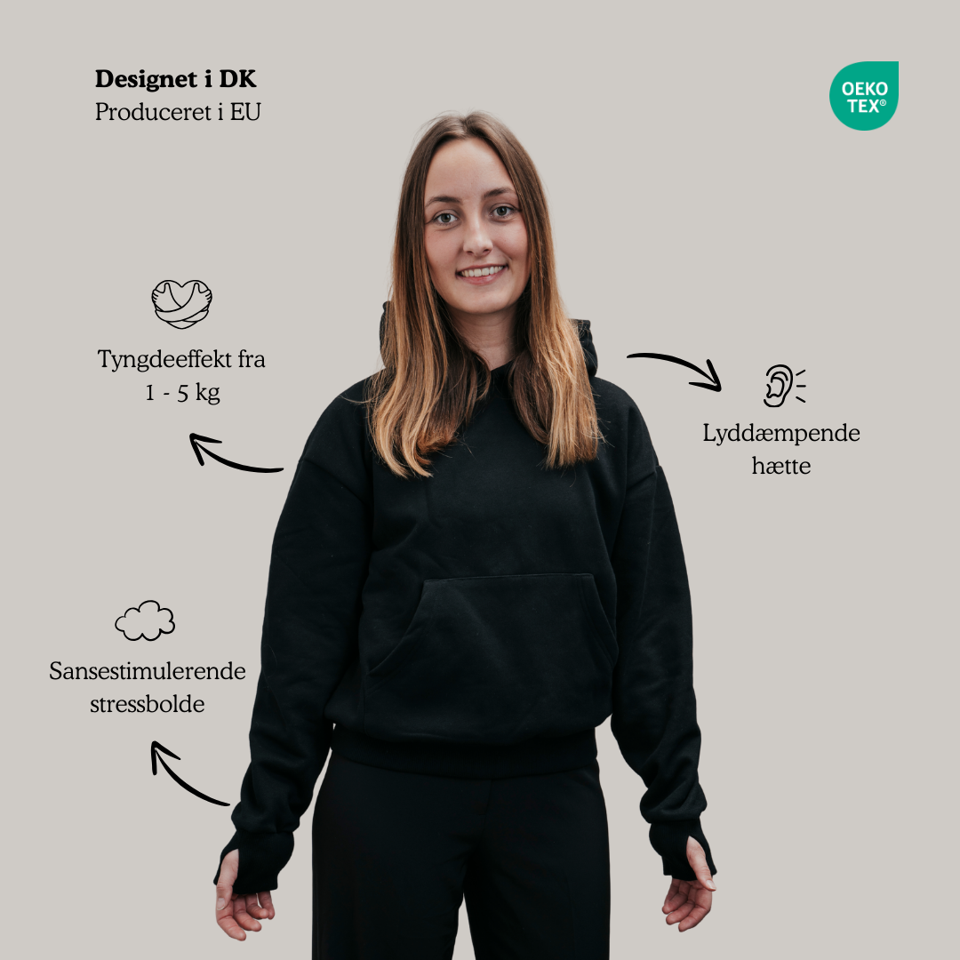 Hugz Signatur Tyngdehoodie