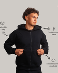 NYHED: Hugz Signatur ZIP Tyngdehoodie™